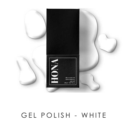 HONA Gel Polish - White