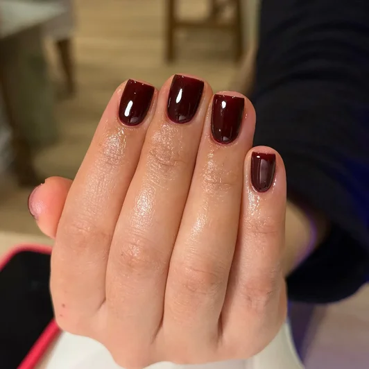 HONA Gel Polish - Vamp on nails