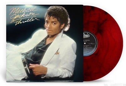 [PRE-ORDER]  Michael Jackson - Thriller  marmer, rood LP