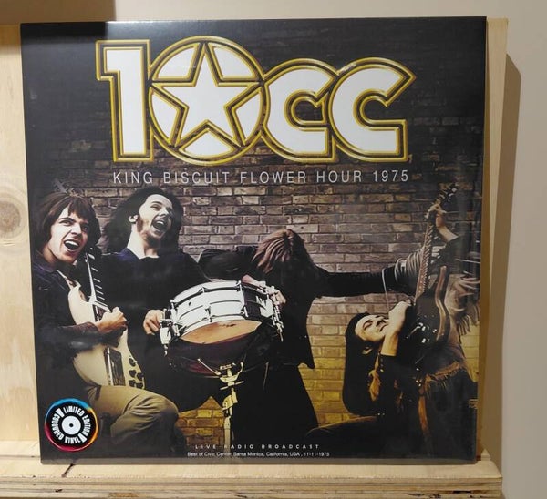 10cc – King Biscuit Flower Hour 1975 Oranje Vinyl