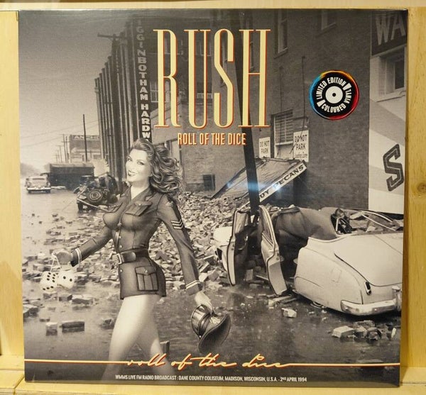 Rush – Roll Of The Dice - Geel vinyl