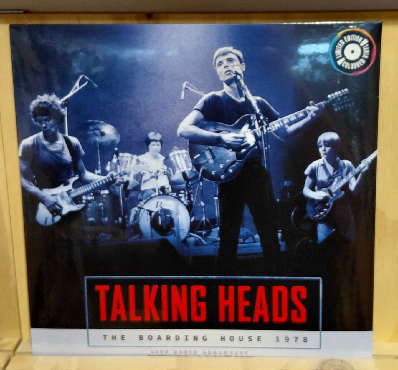 Talking Heads - The Boarding House 1978 - Blauw Vinyl
