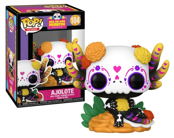 DIA DE LOS MUERTOS - POP # 104 - Axolotl