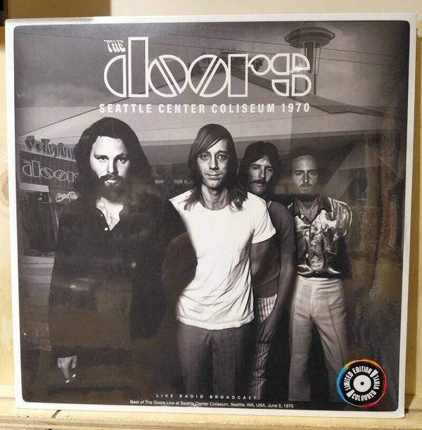The Doors – Seattle Center Coliseum 1970  Zilverkleur Vinyl