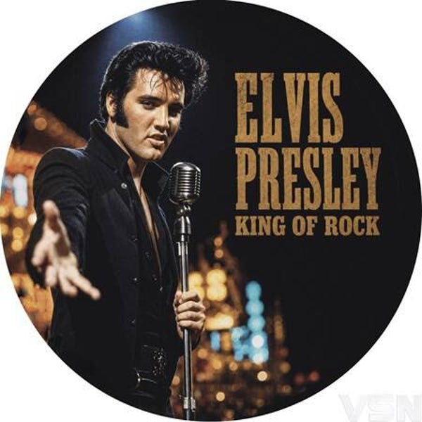 Elvis Presley - King Of Rock 7"