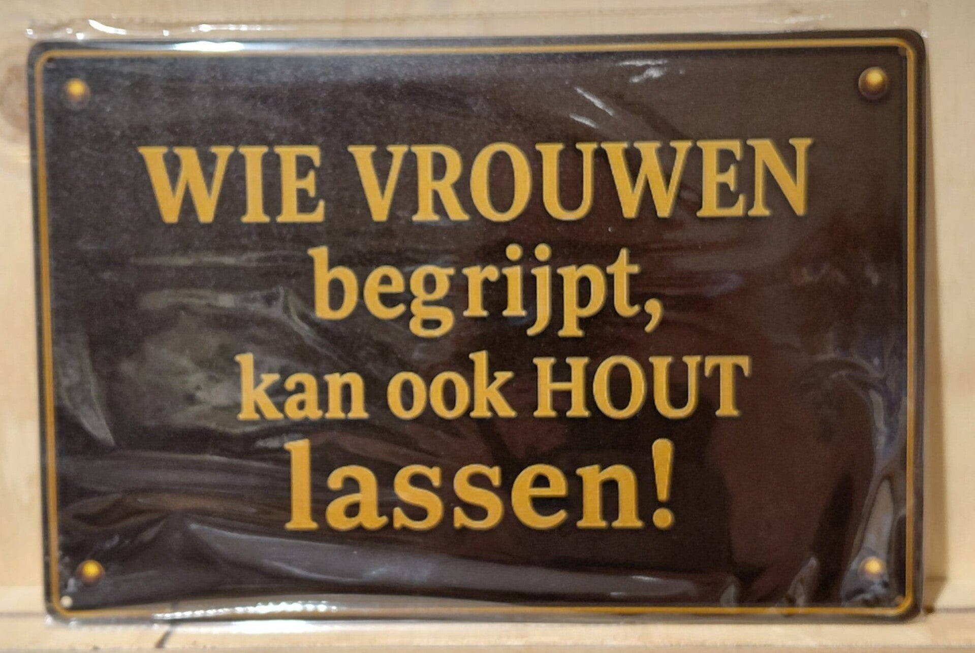 Metaalbordje Vrouwen
