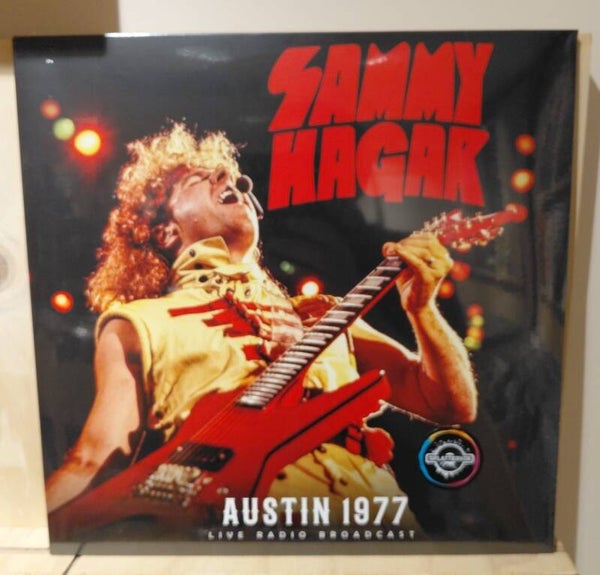 Sammy Hagar – Austin 1977 Splatter vinyl