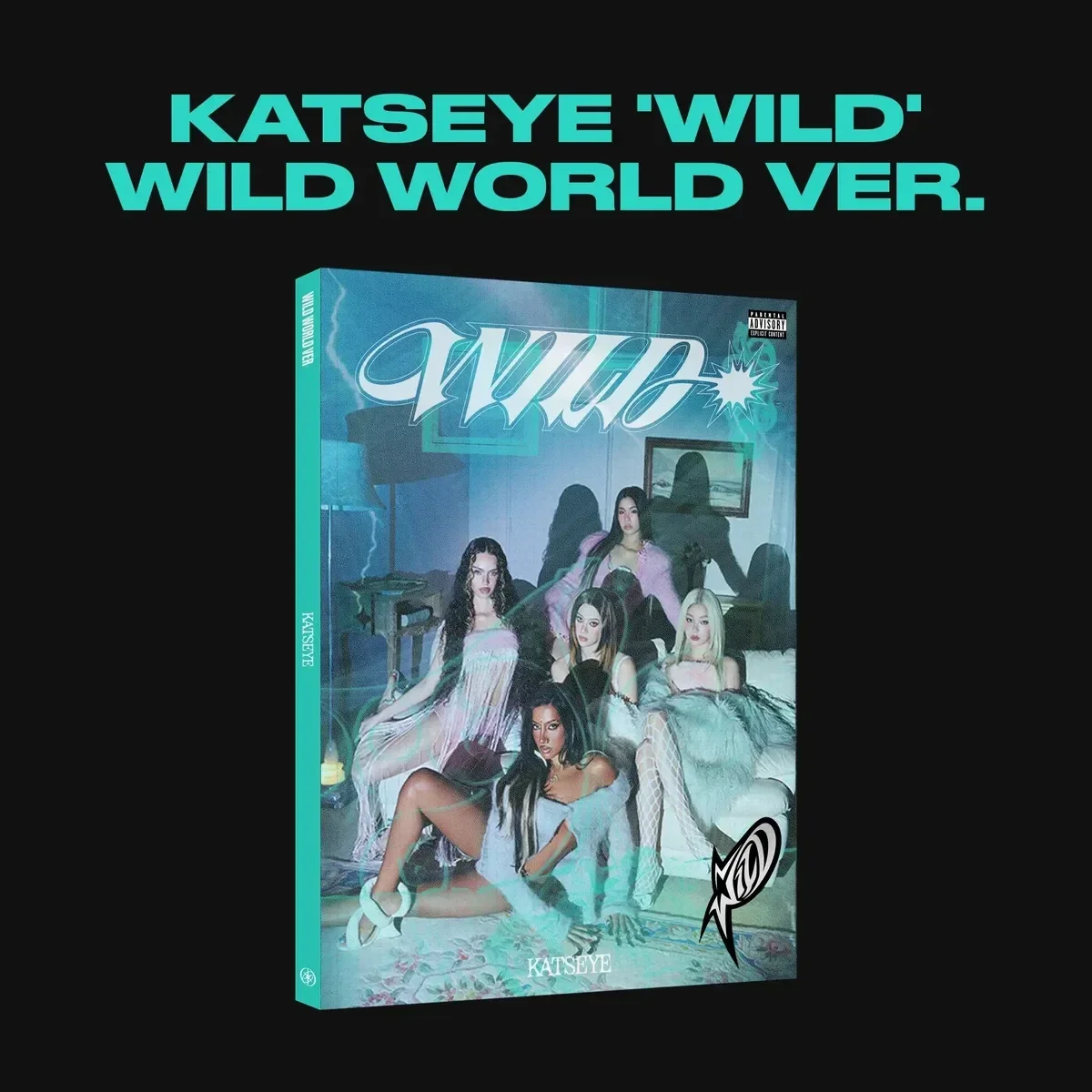 Katseye - Wild - A Ver. (CD) (Wild World Version)