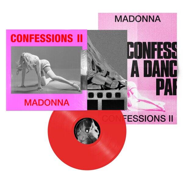 Madonna - Confessions II LP Rood