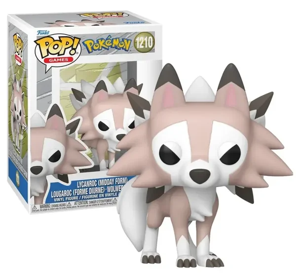 POKEMON - POP Games # 1210 - Lycanroc (Midday Form)