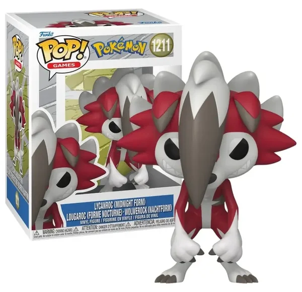 POKEMON - POP Games # 1211 - Lycanroc (Midnight Form)