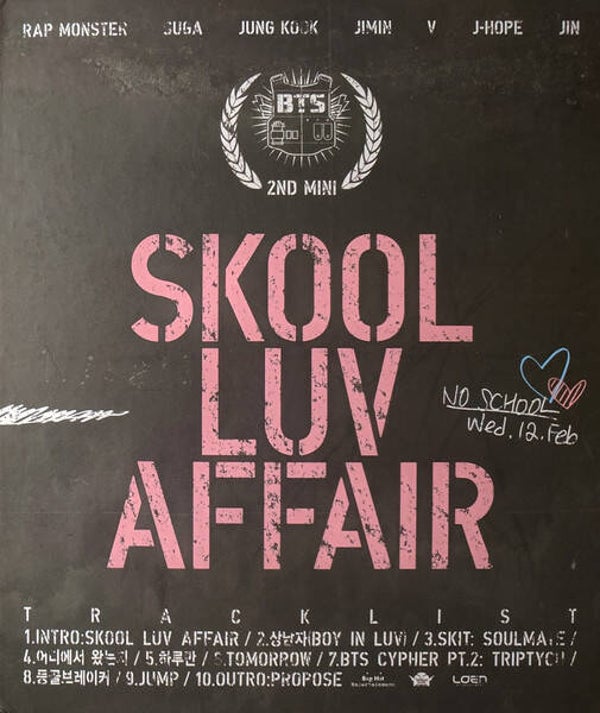 BTS Skool Luv Affair