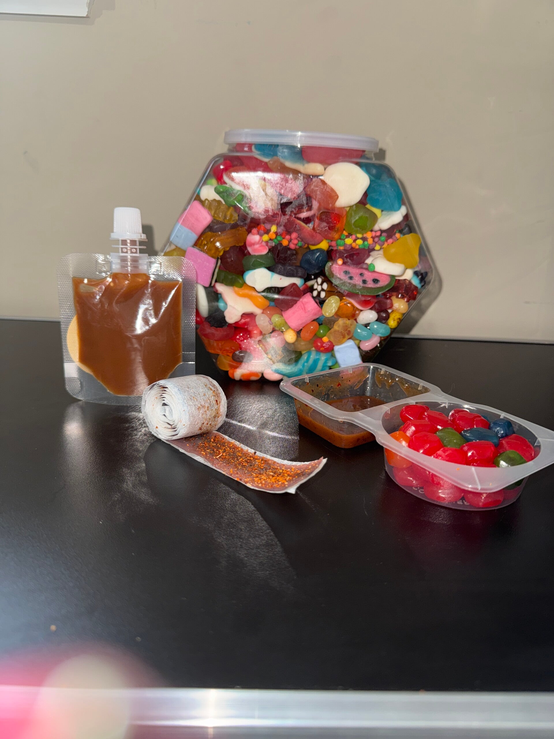 gummy heaven/ chamoy  bucket 6 lb