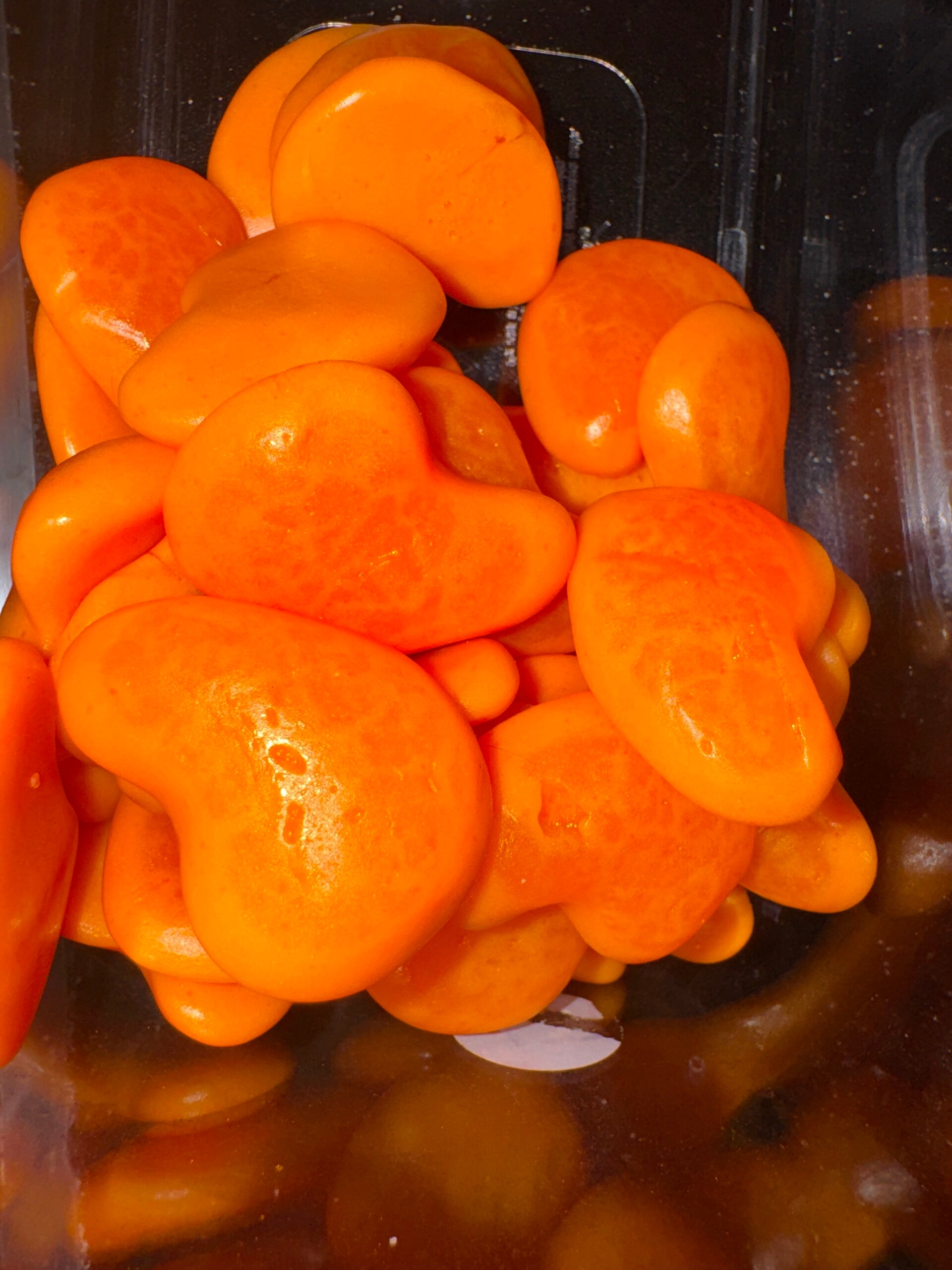 Spicy mangos jelly filled