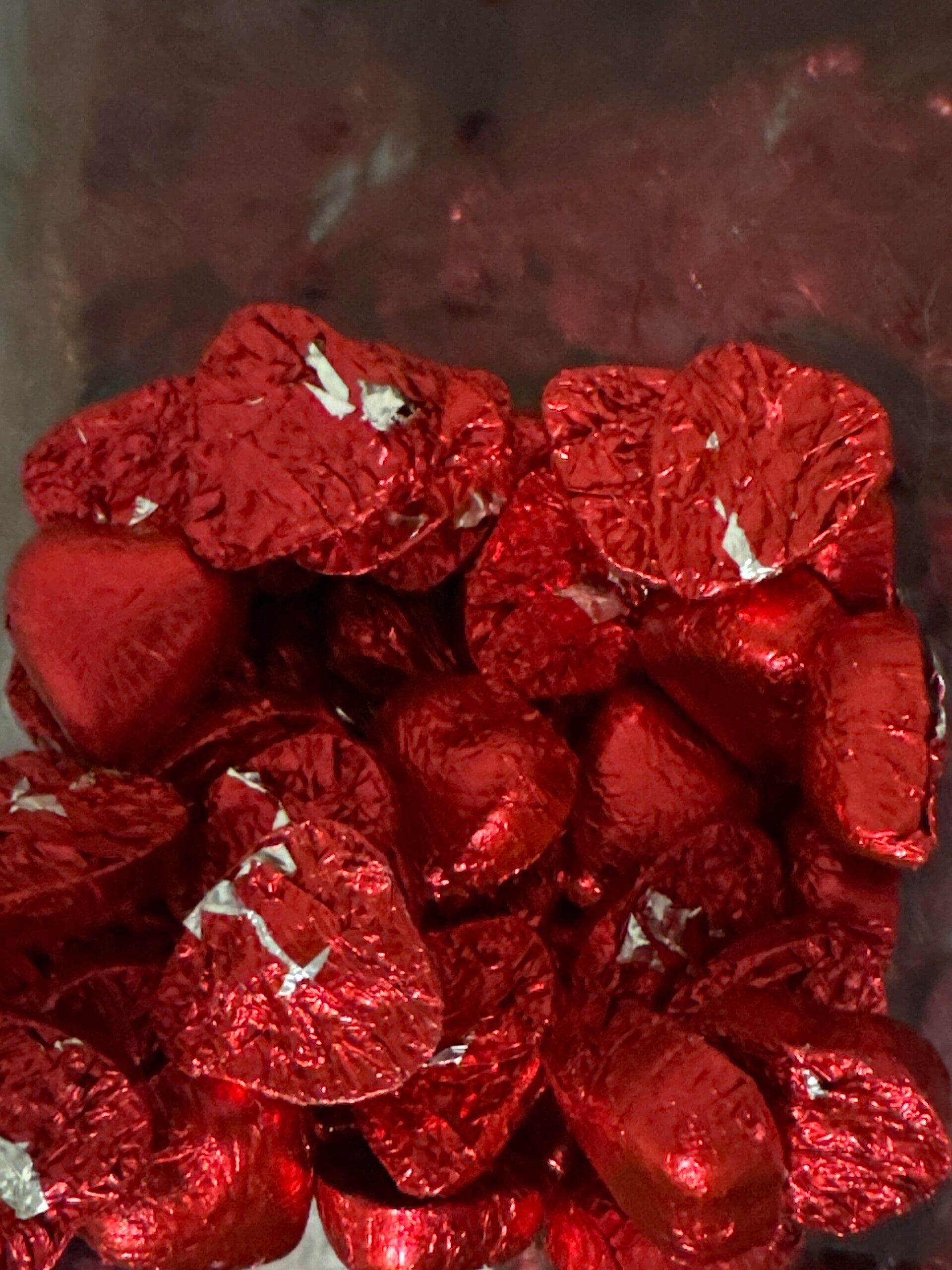 Milk chocolate hearts