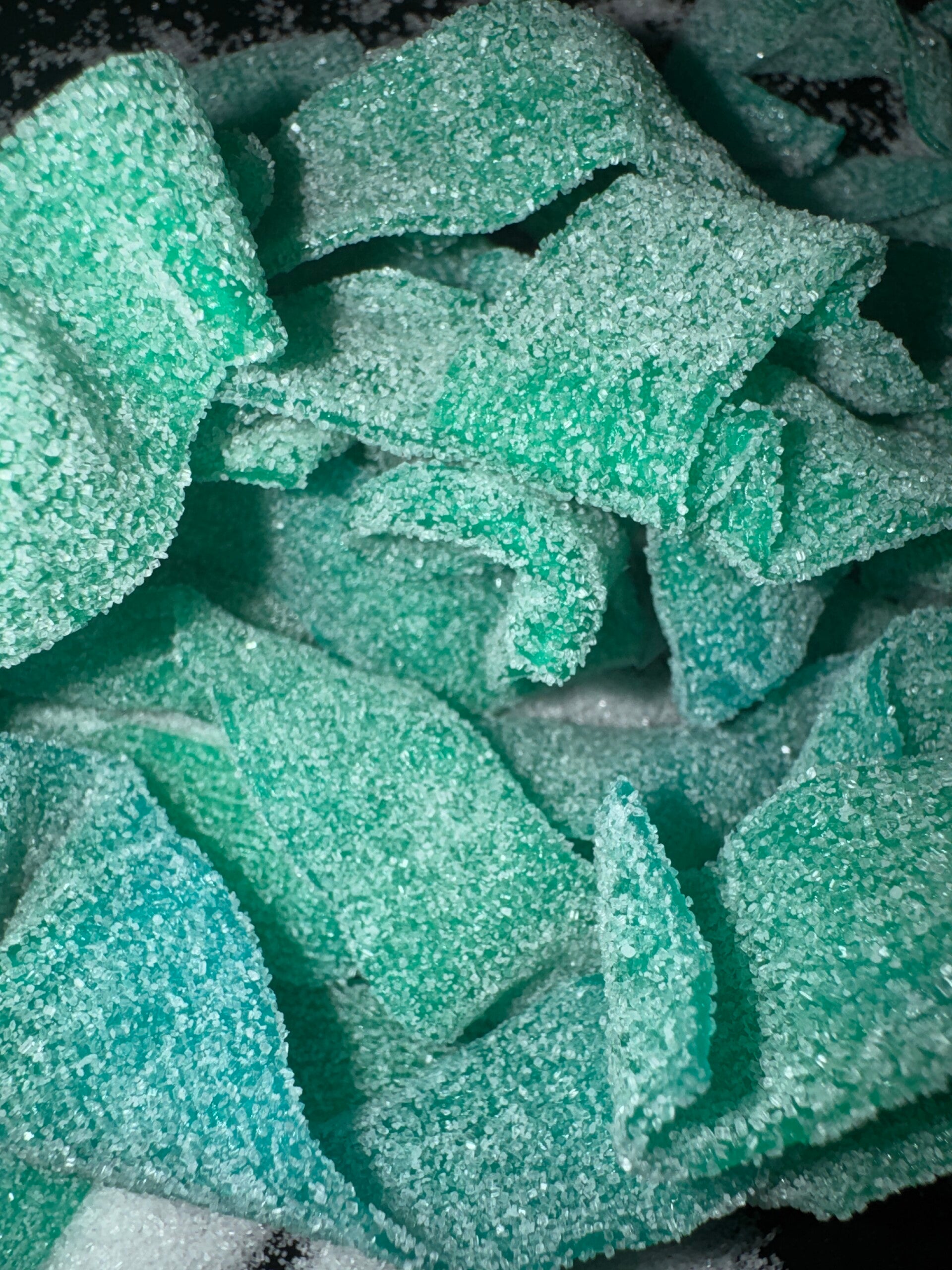 Green apple belts (vegan)