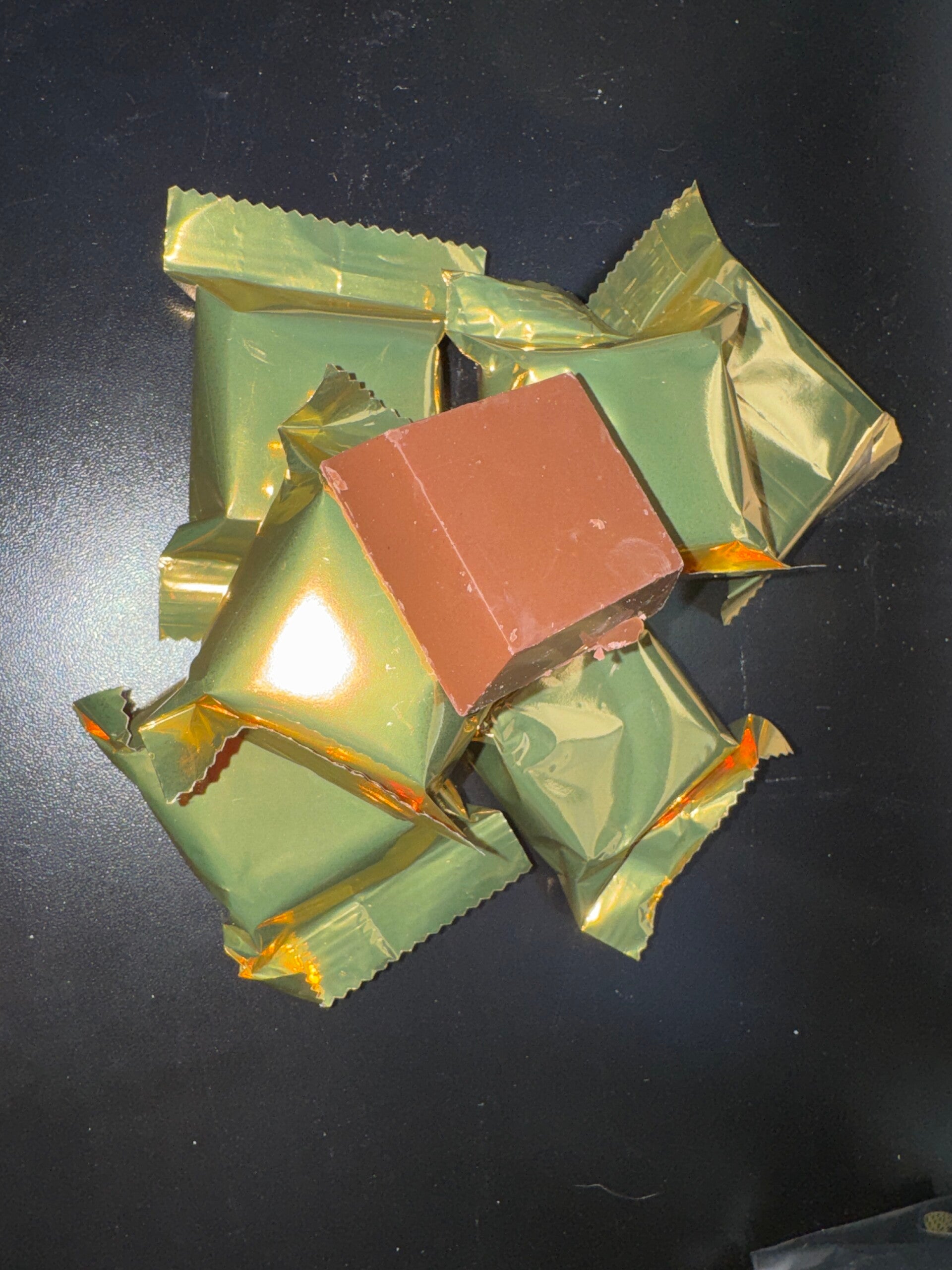 Dubai chocolate individually wrapped