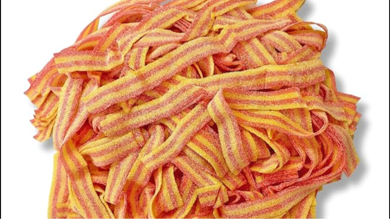 Strawberry banana belts 95 grams