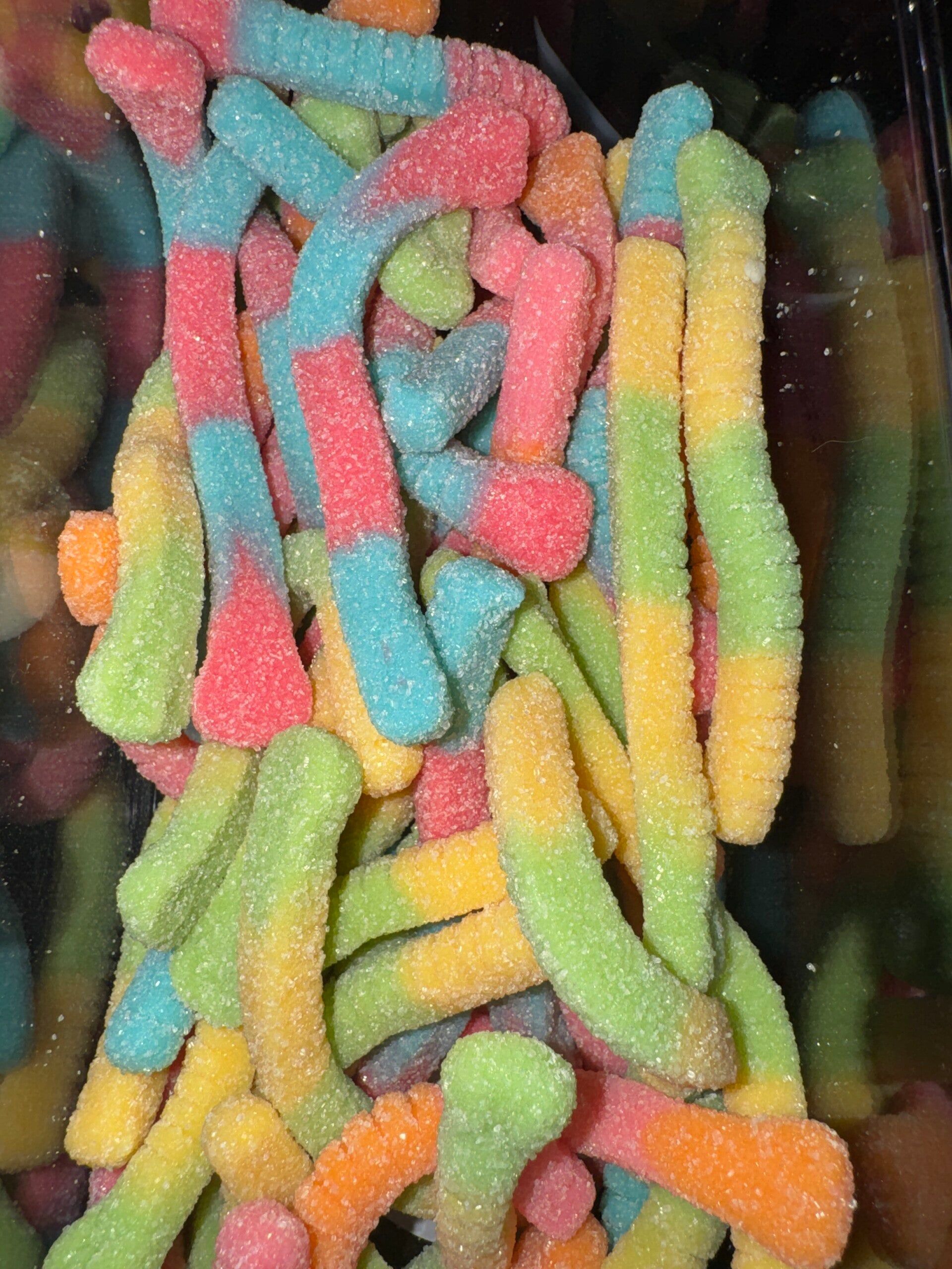Large sour worms