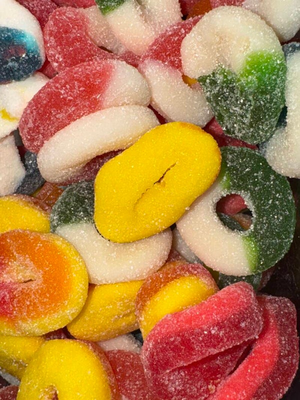 Assorted rings mixed flavours