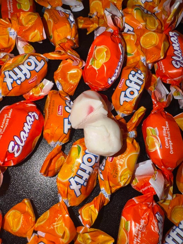 Orange toffix (HALAL)