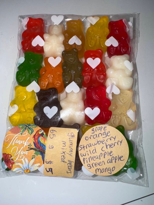 Assorted gummy bear 65 grams
