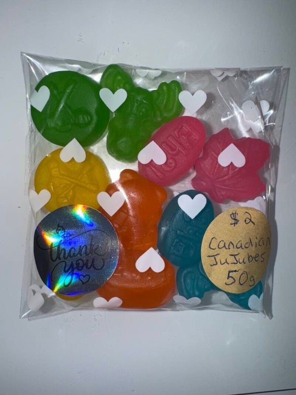 Canadian jujubes 50 grams