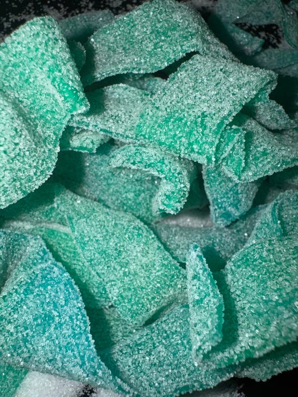 Green apple belts (vegan)