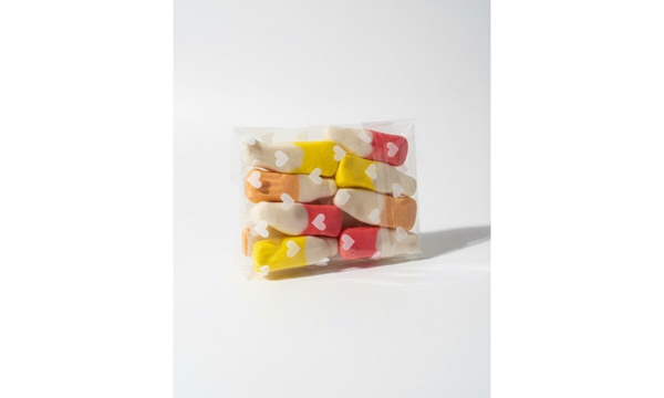 Strawberry/mango/banana milkshake bottles