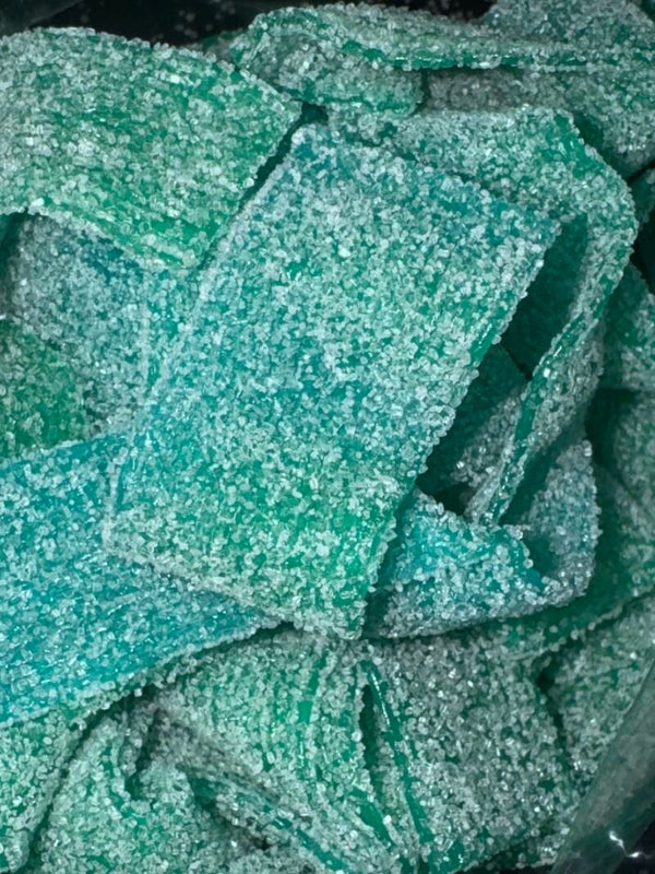 Green apple belts (vegan)