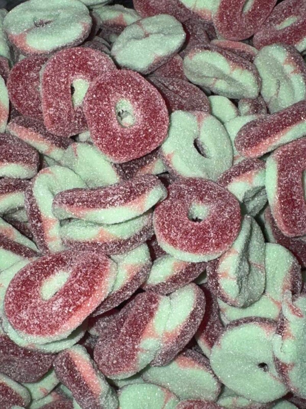 Strawberry lime rings (HALAL)