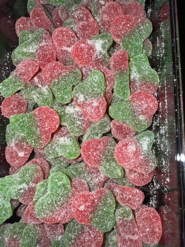 Mini sour twin cherries