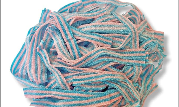 Cotton candy sour belts 75 grams