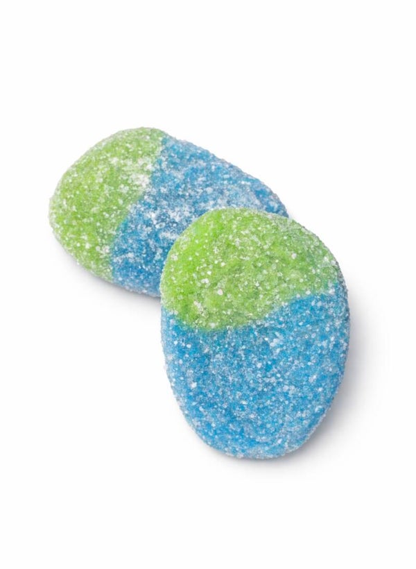 Filled blue raspberry