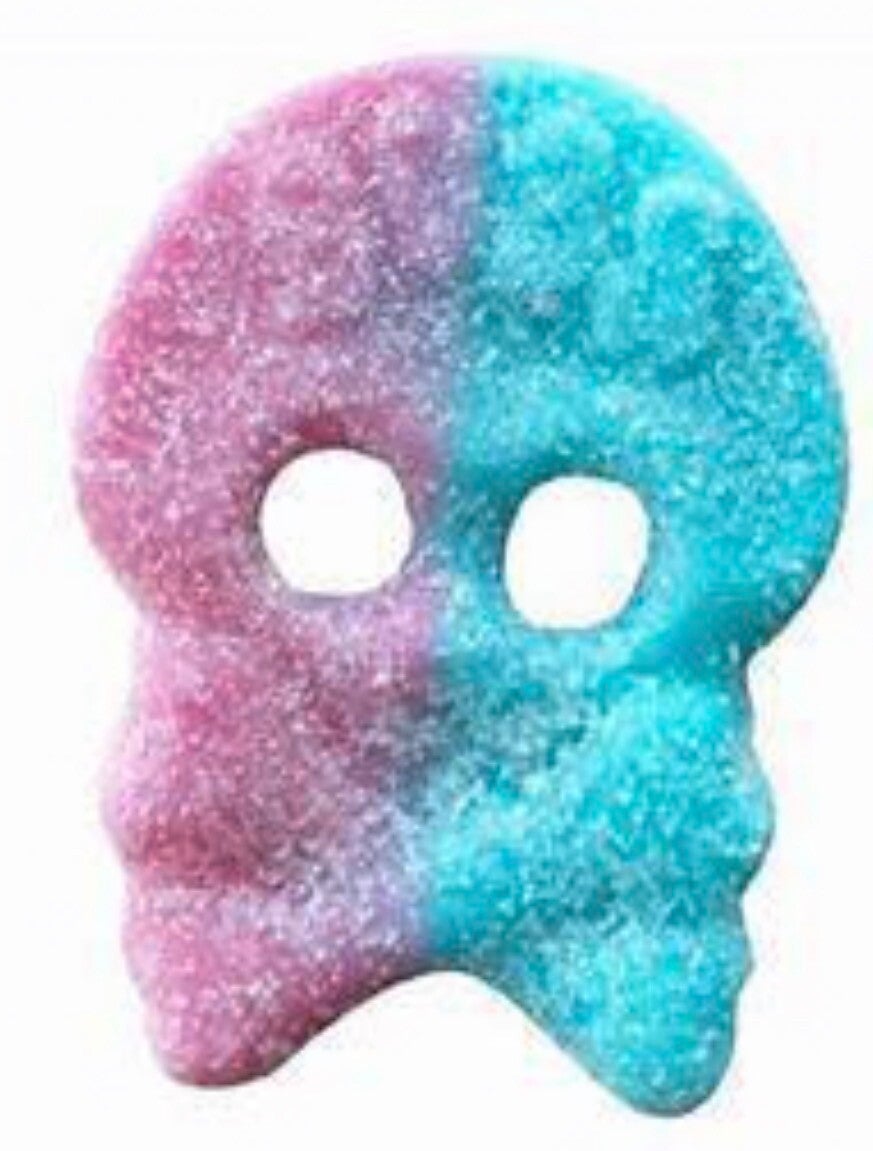 Bubble gum skulls  (halal) (Vegan) (gluten free)