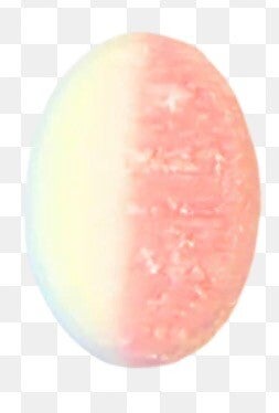 Strawberry vanilla oval.  Mini.                  (halal).   (Vegan). ( gluten free)