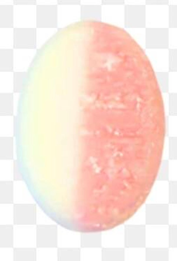 Strawberry vanilla oval.  Mini.                  (halal).   (Vegan). ( gluten free)