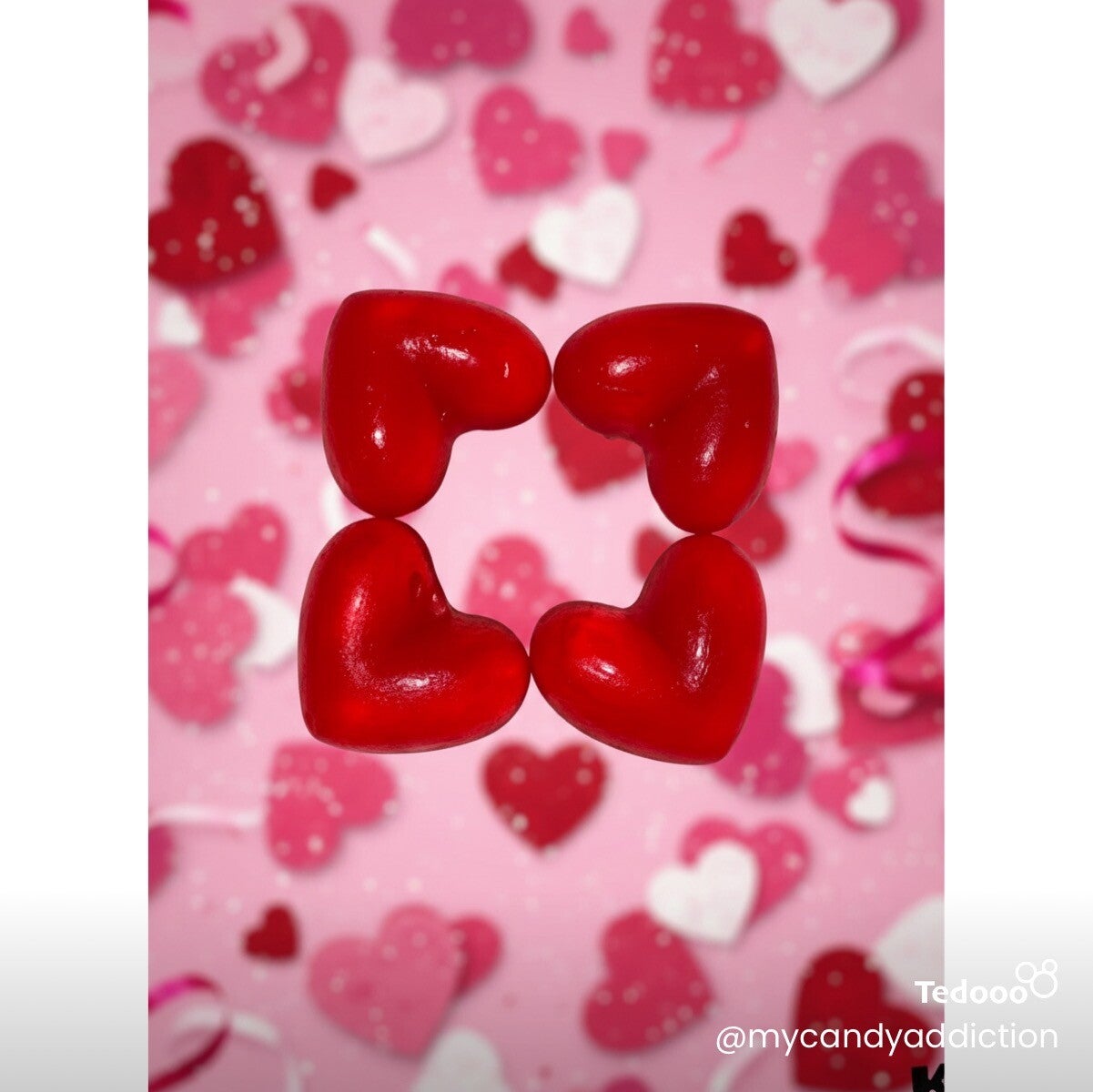 gummy hearts 50 grams