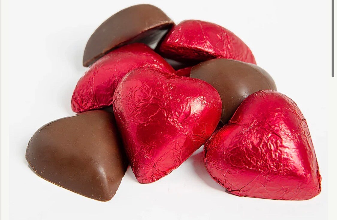 Chocolate hearts