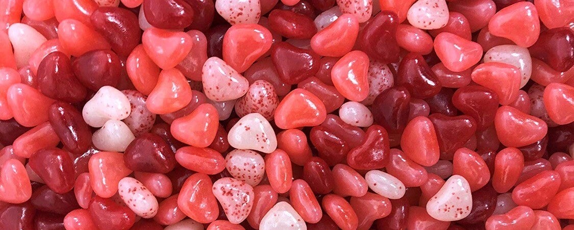 Jelly bean hearts