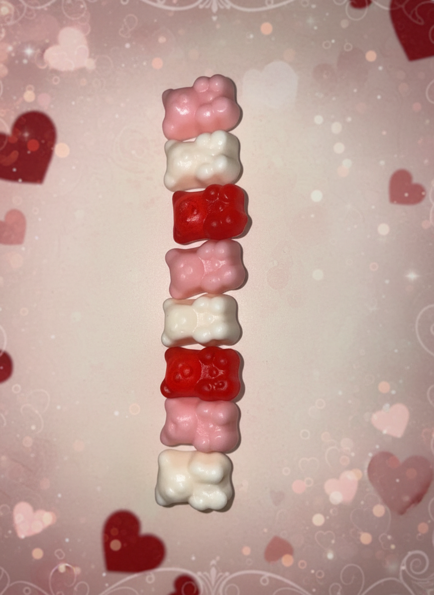 valentines gummy bears 100 grams