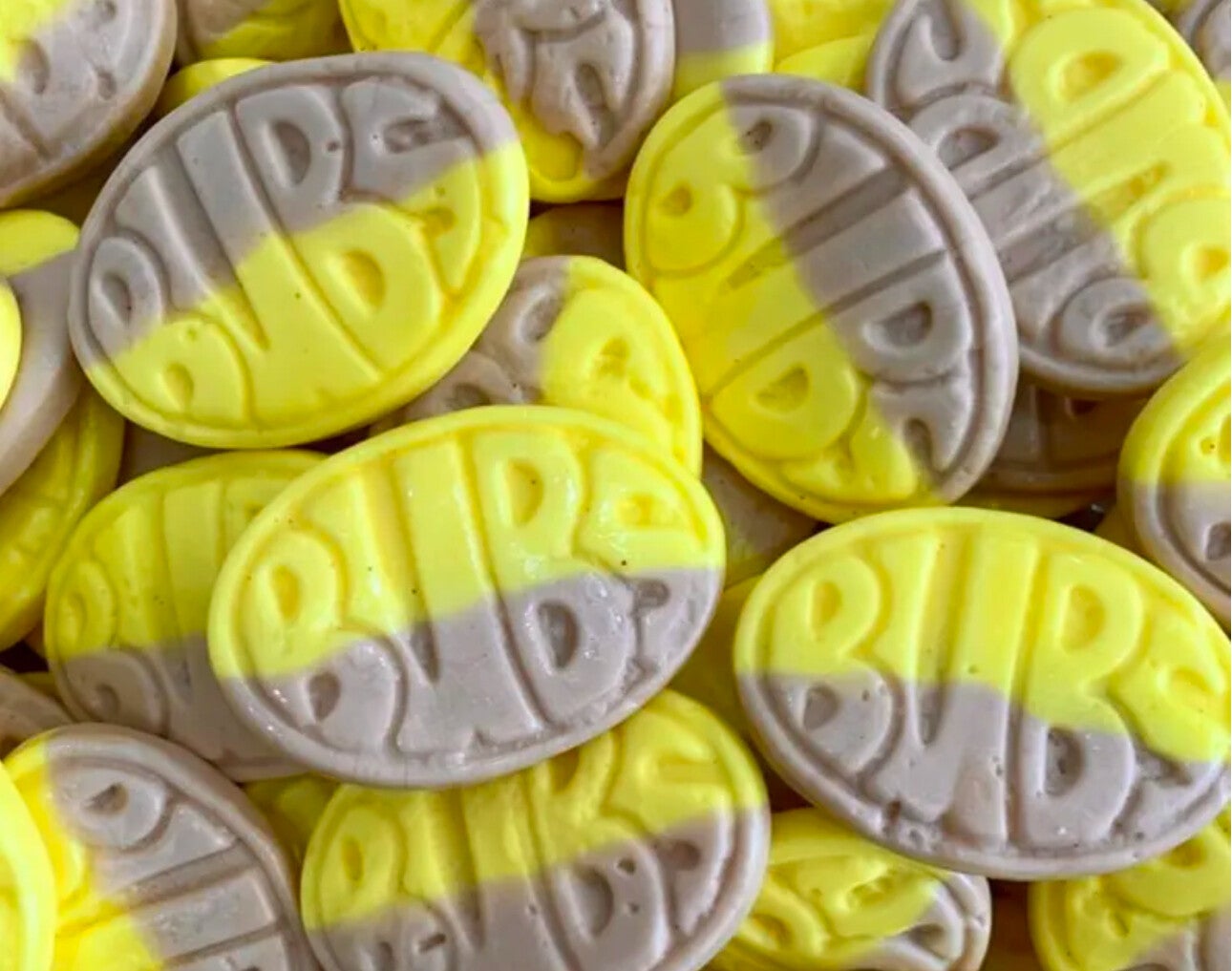 tester caramel banana  toffee bubs 1 piece