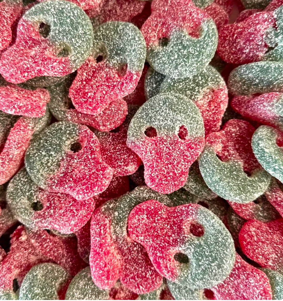 Watermelon skulls  small  35 grams