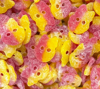 Lemon raspberry skulls bubs large