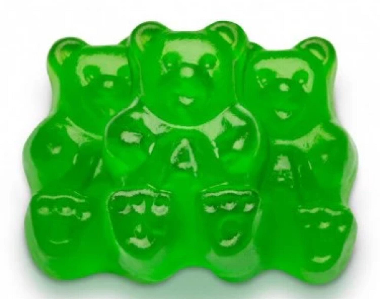 green apple gummy bear 50 grams