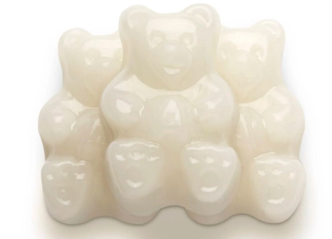 strawberry banana gummy bear 30 grams