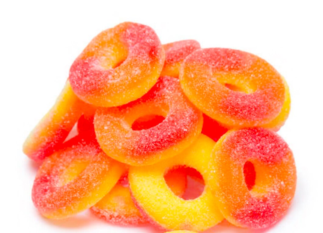Peach rings 100 grams