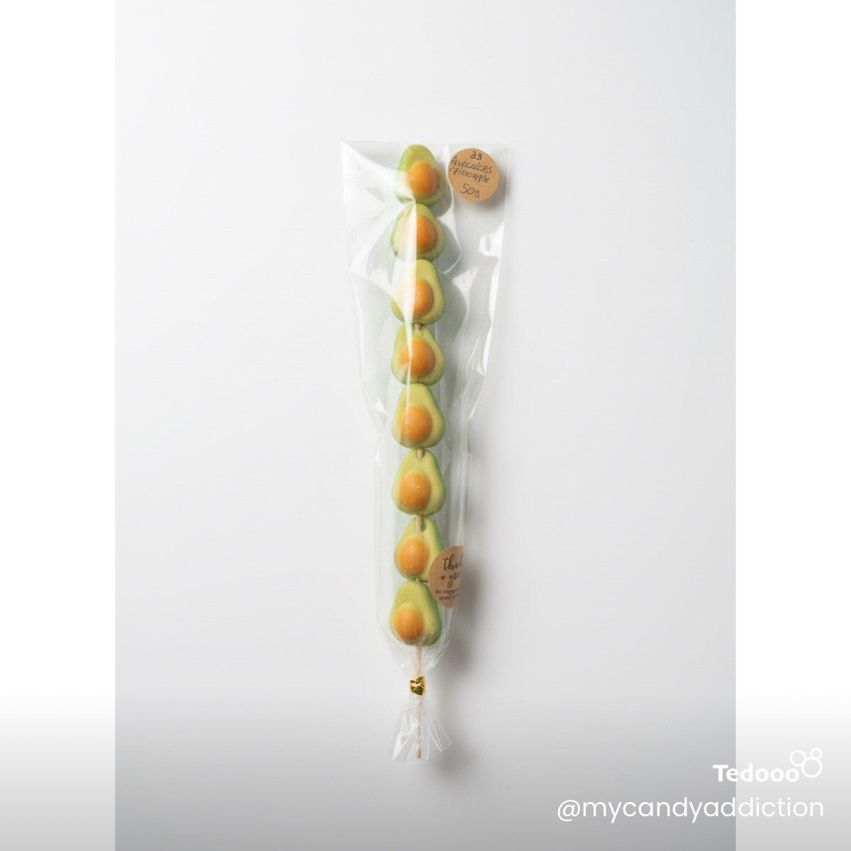 Avocado (pineapple) large lollipop