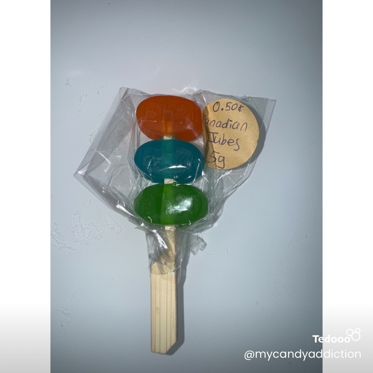 Canadian jujubes 15 grams