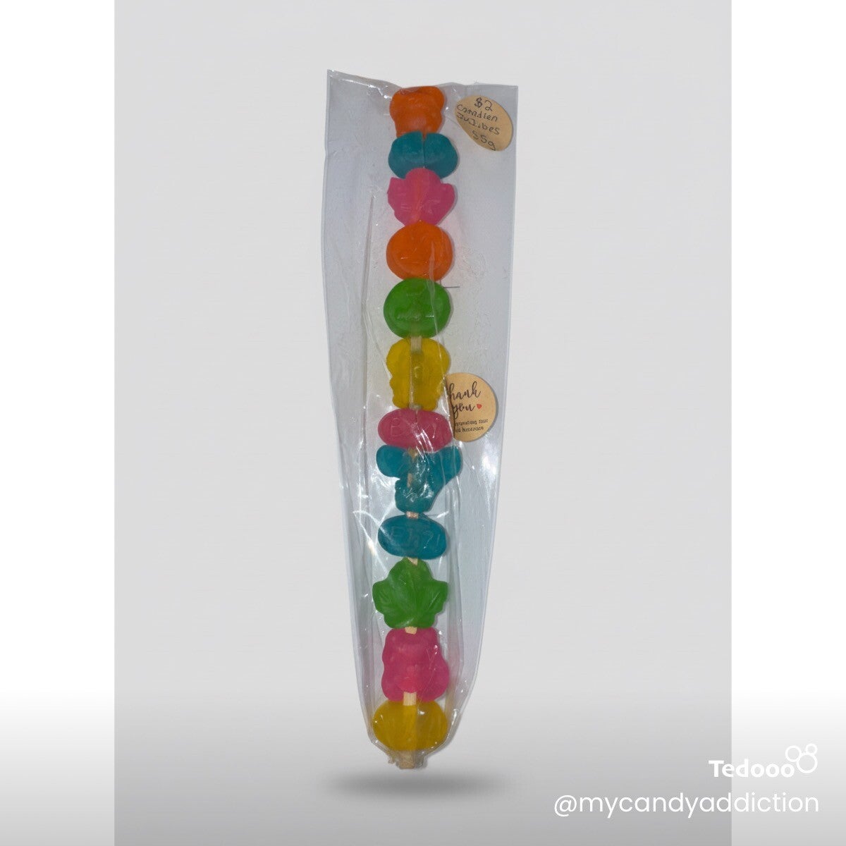 Canadian jujubes 55 grams  lollipop